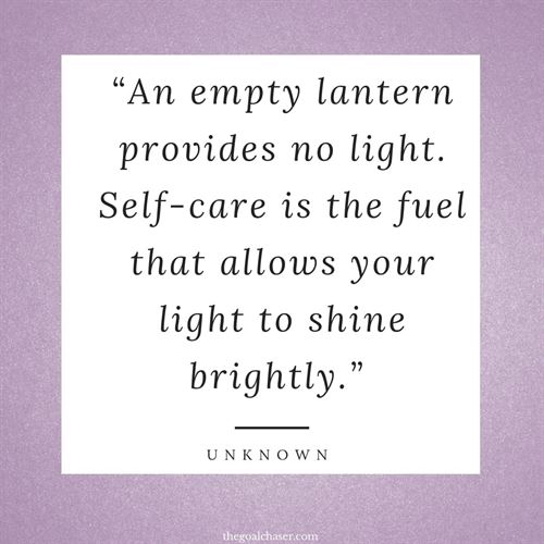 Self care quote. 